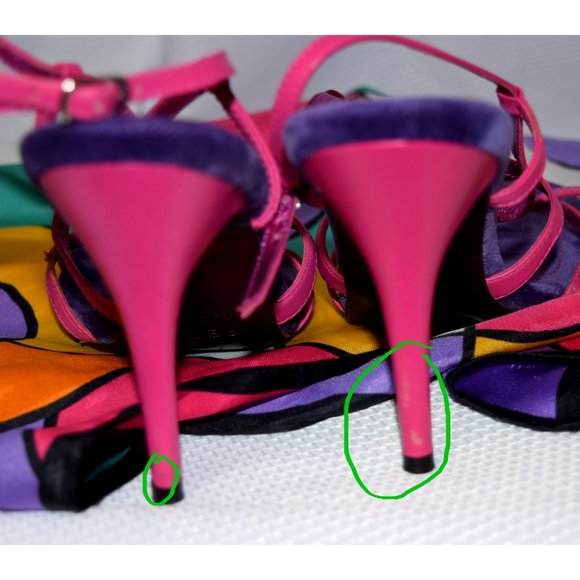 Vintage Arrezo Strappy Stilettos size 36 (US 6) - Picture 7 of 7
